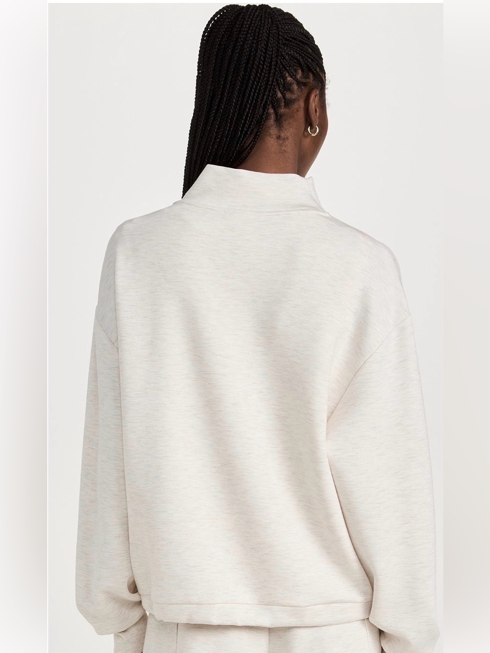 Varley Betsy Sweatshirt size XS Ivory Marble - Picture 2 of 9